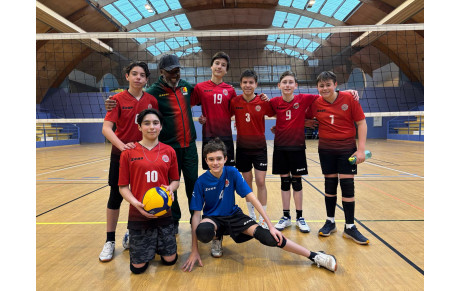 🏐 Qualification historique pour les M15 garçons !